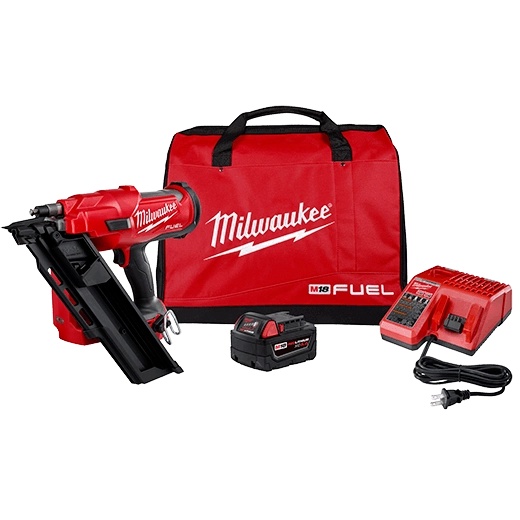 Picture of Milwaukee Electric Tool 2745-21 Milwaukee Electric Tool M18 Fuel™ 30 Degree Framing Nailer Kit